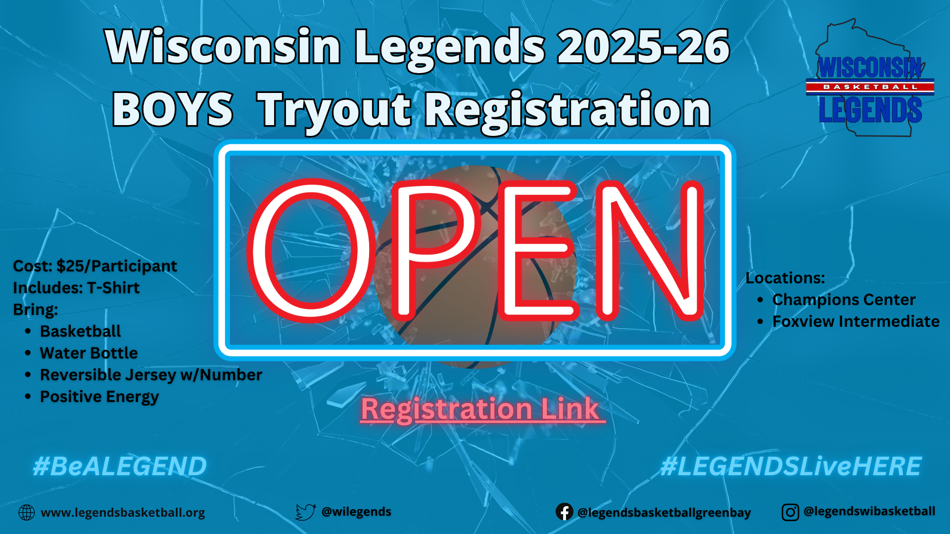 2025 Tryout Dates